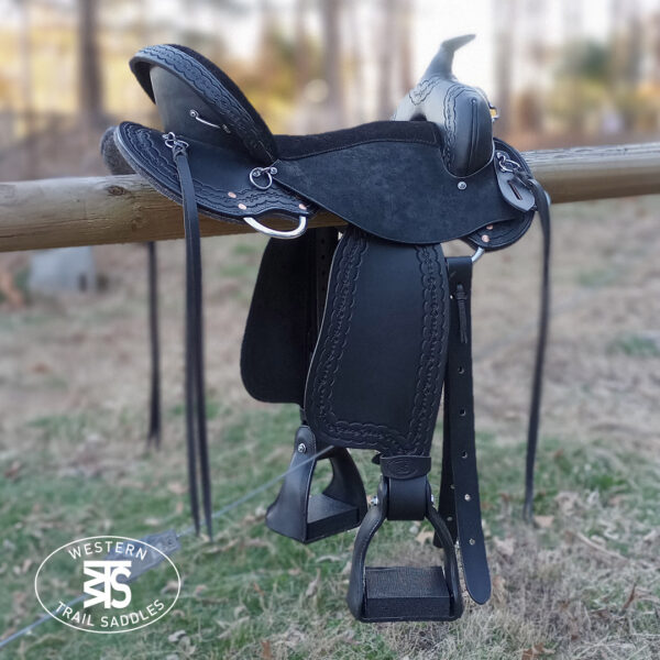 Custom Walking Horse Western Trail Saddle